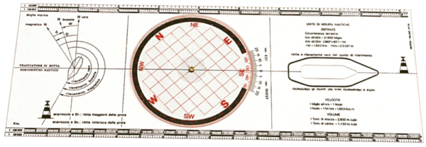 0101603 Portland course plotter 350mm