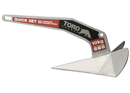 0108704 Galvanized Toro anchor 4 kg