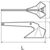 0108804_1 32 kg Stainless Steel Toro Anchor