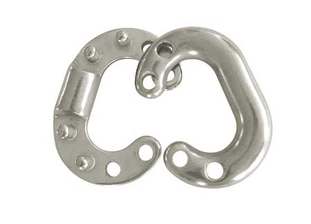 Stainless Chain connector HS 10mm