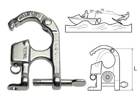 Rina Approved Waterski Snap Shackle