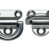 0234346 Folding Pad Eye 10x73x75mm Extra Stainless Steel
