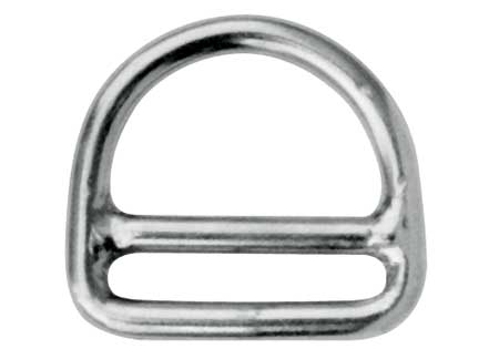 0236390 D Ring With Bar 6x50mm Stainless Steel