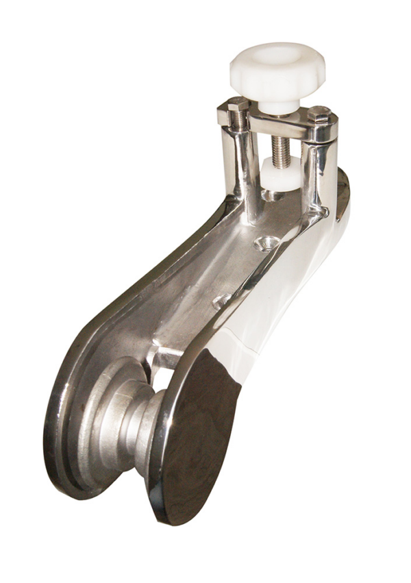 0303028_2 Bow Roller with Lock 335mm Stainless Steel