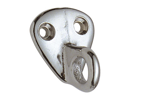0331301 Chrome Brass Closed Hook 30x30mm