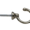 0335502 Chromed Brass Cup Hook 47x18mm