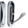 0335605 Stainless Steel Flush Hook 80x25mm