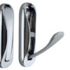 0335606 Stainless Steel Flush Hook 75x25mm