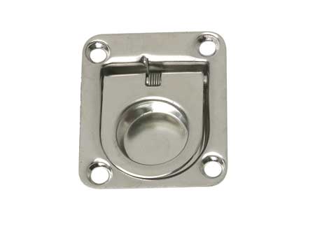 0340438 Flush Mount S Lifting Handles 55x65mm Stainless Steel