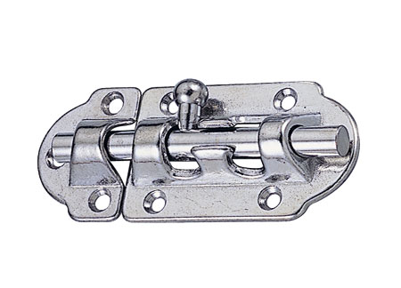 0342580 Smooth Barrel Bolt 90x38mm Stainless Steel