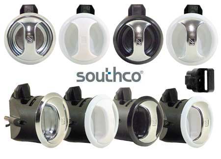 0343254_ Southco Novibra Panel Latch 38x44.5mm Satin Handle