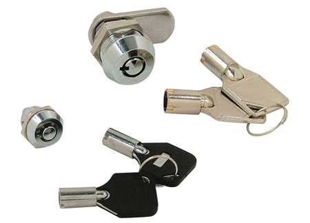0343308_1 Mini Camlocks With Keys 12x10mm