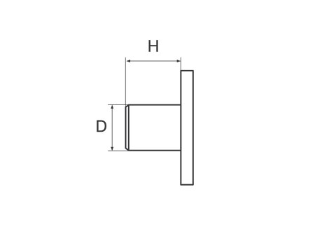 0343362_ Marine Lock With Knob 98x58x20mm