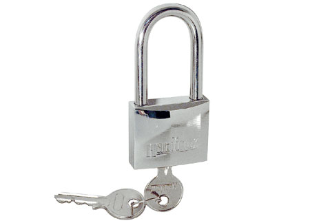 0344433 Padlocks Long Shackle 30mm Hardinox Standard Marine
