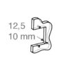 0344510_ Mobella Flush Entry Doorlock 63x114mm Anodized