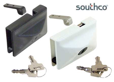0344520 Mobella Secure Latch 55x87mm White