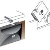 0344520_ Mobella Secure Latch 55x87mm Black