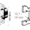 0345133_ Door Lock Mobella Omni ( Door Thickness 12.7mm)