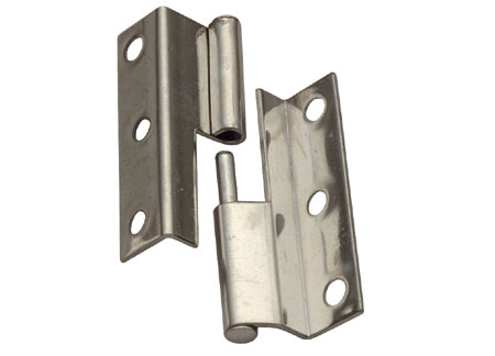 0456555 Stainless Fold Hinge Right Hand 55 x 19mm H7mm