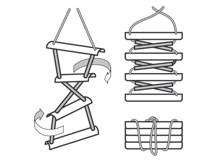 0502030_ Eco Boarding Ladders Plastic 5 Steps