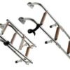 0503603 Foldable Ladder with 3 Wood Steps 24 x H65cm