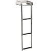0505313 Retractable Telescopic Ladders 3 Steps ( 88 x 23cm)