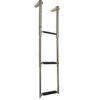 Stainless Steel Telescopic Ladders 3 steps 20 x H88cm