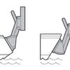 0520908_ Outboard Bracket Adjustable max 40kg Wood Plate