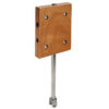 Outboard Bracket Rail Mount max 10Hp Wood Pad