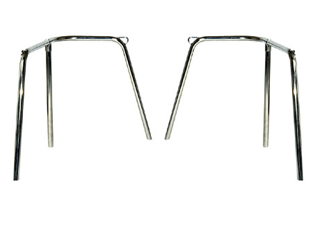 0611745 Stern Pulpit Pair D22 H450mm