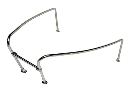 0611804 Open Bow Pulpit With Sleeper D22 H450mm