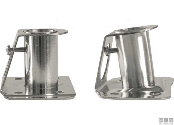 0612425 Stanchion Bases 25mm Flat Square