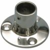 0630622 Round Base 90° Straight D25mm Stainless Steel