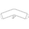 0633932_ Elbow Joint 140° D25mm Stainless Steel
