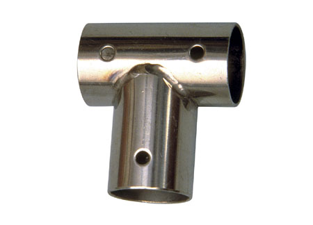 0634022 T Joint Straight Moulded 90° Tube 25mm Stainless Steel