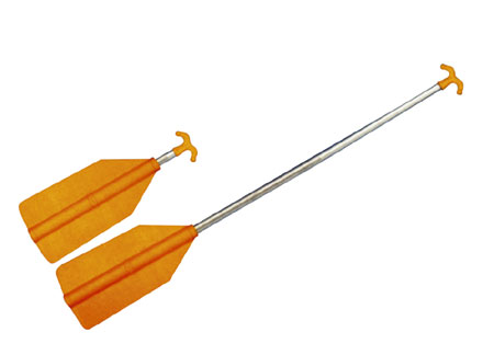 0701110 Aluminum Telescopic Oars 55 - 110cm With Mooring Hook