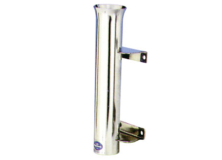 0800070 Stainless Steel Fishing Rod Holder Wall Mount H300mm D40mm