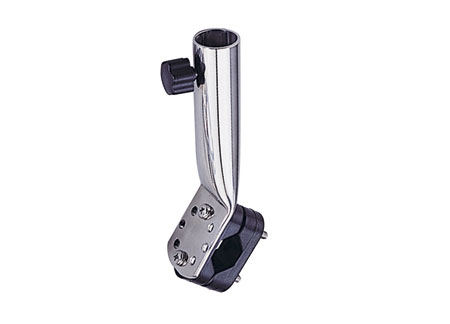 Stainless Steel Base with Clamp for Flag Poles D25mm
