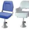 Adjustable Seat pedestal H330/430mm Base 250mm