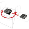 0847546_1 Seat Pedestal Extractable 173x173x55mm Abs