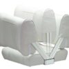 0850050_ Foldable Seat White 520 x 500 x H500mm