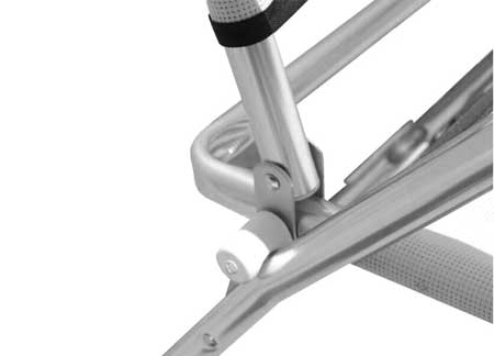 Folding Chair White Forma Marathon  M100P 82x47cm H42cm