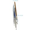 Folding Chair White Forma Marathon  M100 82x47cm H42cm