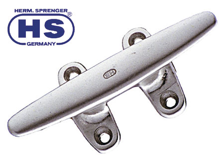 1111812 Aluminum Mooring Cleats Sprenger Classic 125mm