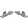 1130011 Pair of Chromed Brass Fairleads 250x45mm max Rope 24mm
