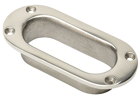 1133400 Hawse Pipe Fairlead 138x62mm Stainless Steel
