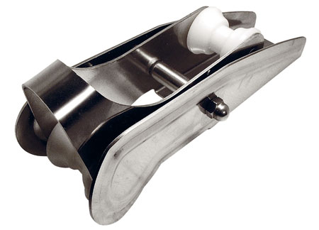 1140005 Stainless Steel Anchoring Roller Classic Pivoting 280x80mm