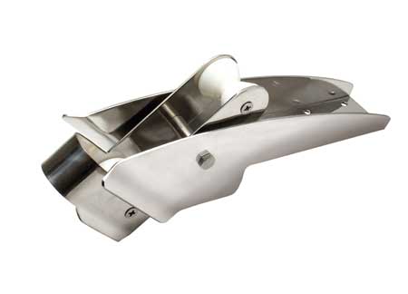 1140006 Bow Roller Model XL Pivoting 950x95mm Stainless Steel