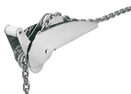 1140030 Stainless Steel Anchoring Roller "Whale" Pivoting 595x90mm