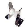 1140401 Bow Platforms Roller 150x75mm Stainless Steel